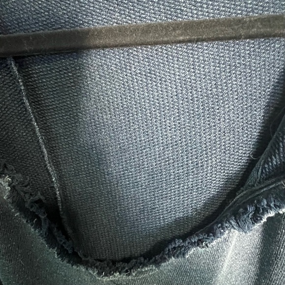 Free People: Summer Dreams Navy Hooded Pullover. NWOT - Picture 7 of 9